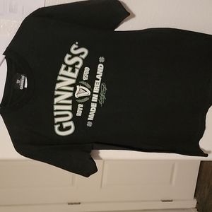Guinness t-shirt, size M, black,100% cotton